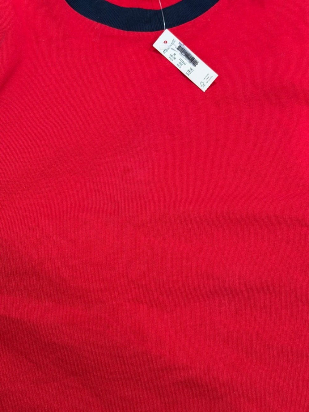 Madewell The Relaxed Crewneck Long Sleeve Tee - Picture 9 of 9